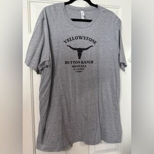 Yellowstone Dutton Ranch Gray T-Shirt